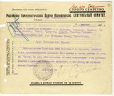 Документ 7. док.7: Записка Сталина членам и кандидатам в члены Политбюро, членам Президиума ЦКК и Цюрупе