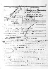 Документ 12. док.12: Переговоры Василевского А.М. с Романовым
