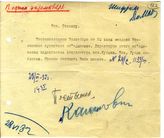 Документ 71. док.71: Шифротелеграмма Кагановича и Постышева Сталину
