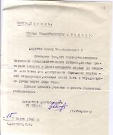 Документ 19. док.19: Письмо секретаря Дмитровского ГК ВКП(б) Разуваева А. Сталину И.В.