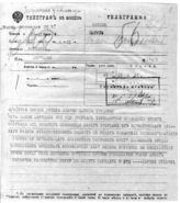 Дело 251. Телеграмма Сталина о снабжении войск вооружением
