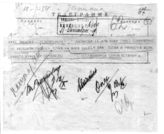 Дело 1040. Записка Сталина по прямому проводу Розенгольцу и Пятакову