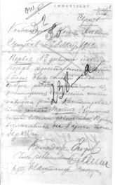 Дело 1392. Телеграмма РВС Южного фронта командарму 8, копия Главкому о назначении 13 дивизии в резерв