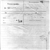Дело 3874. Телеграмма Ермолова Сталину И.В. об отряде для борьбы со спекуляцией